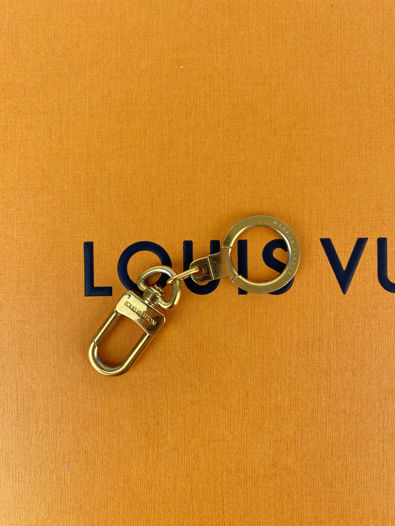 Louis Vuitton Nøglering/Taskeforlænger - Guldfarvet