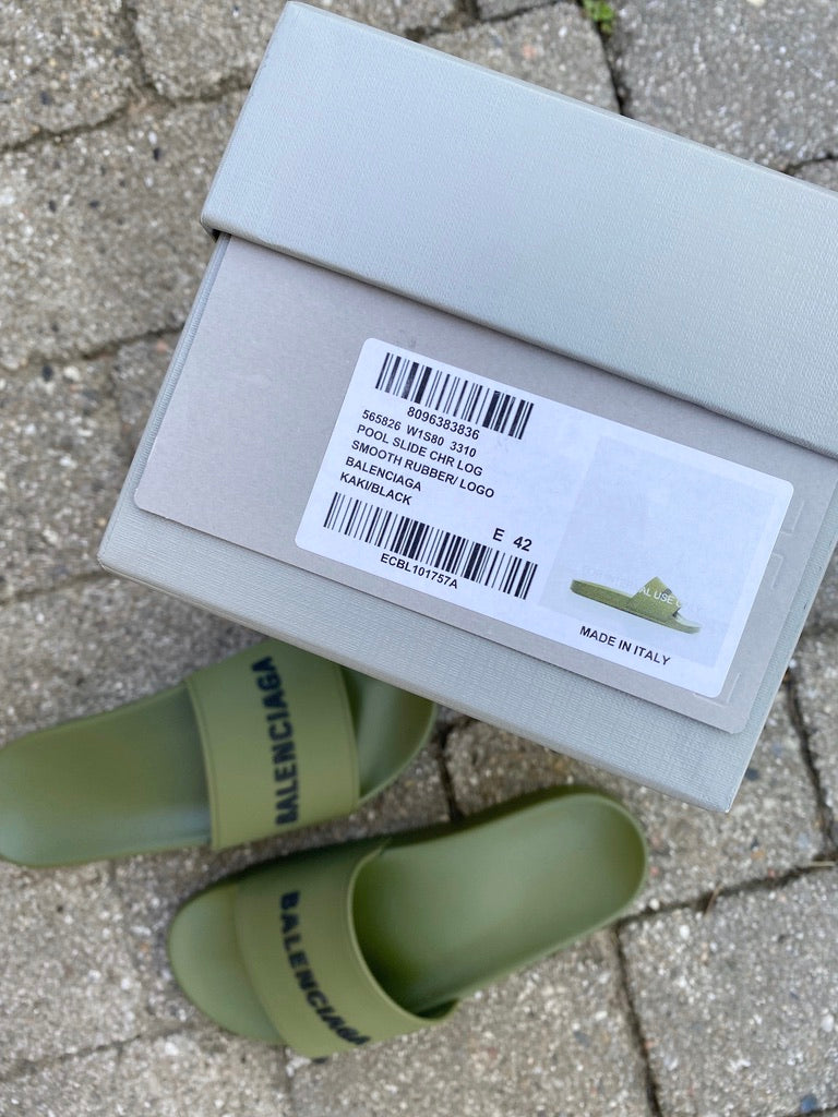 Balenciaga Pool Slides - Str 42