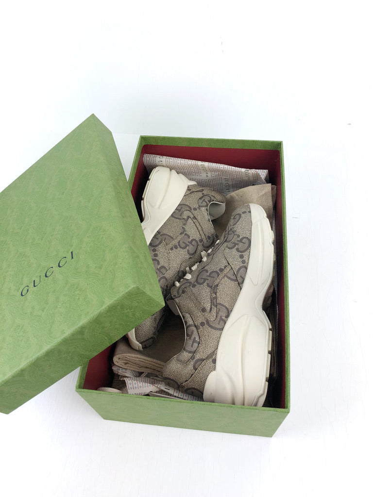 Gucci GG Rhytom Sneakers - Str 38,5