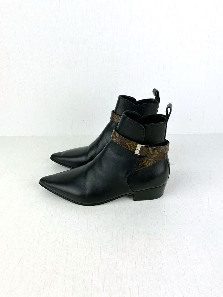 Louis Vuitton Ankle Boots - Str 37,5