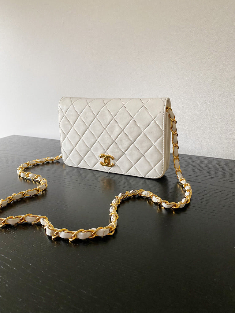 Chanel Vintage Taske - Hvid