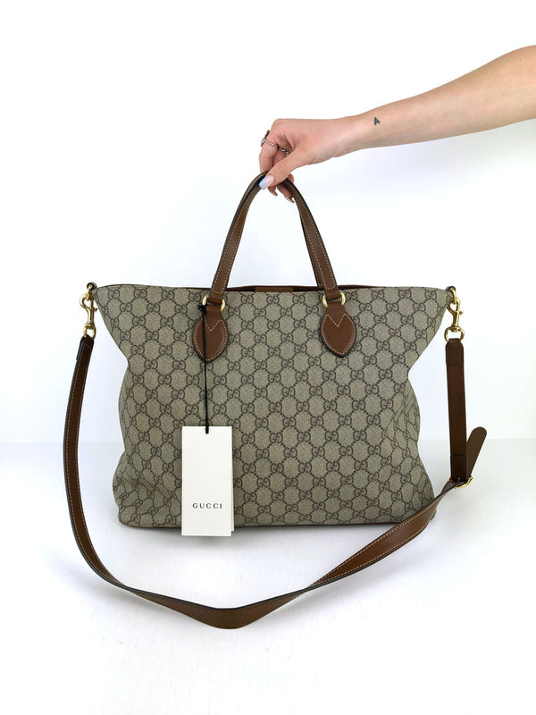 Gucci Monogram Soft Tote/Taske