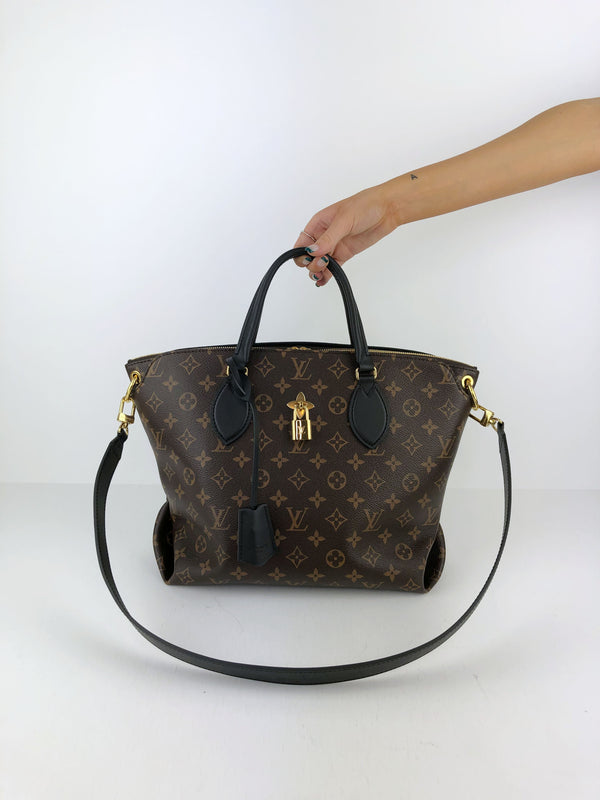 Louis Vuitton Flower Zipped Tote/Taske MM