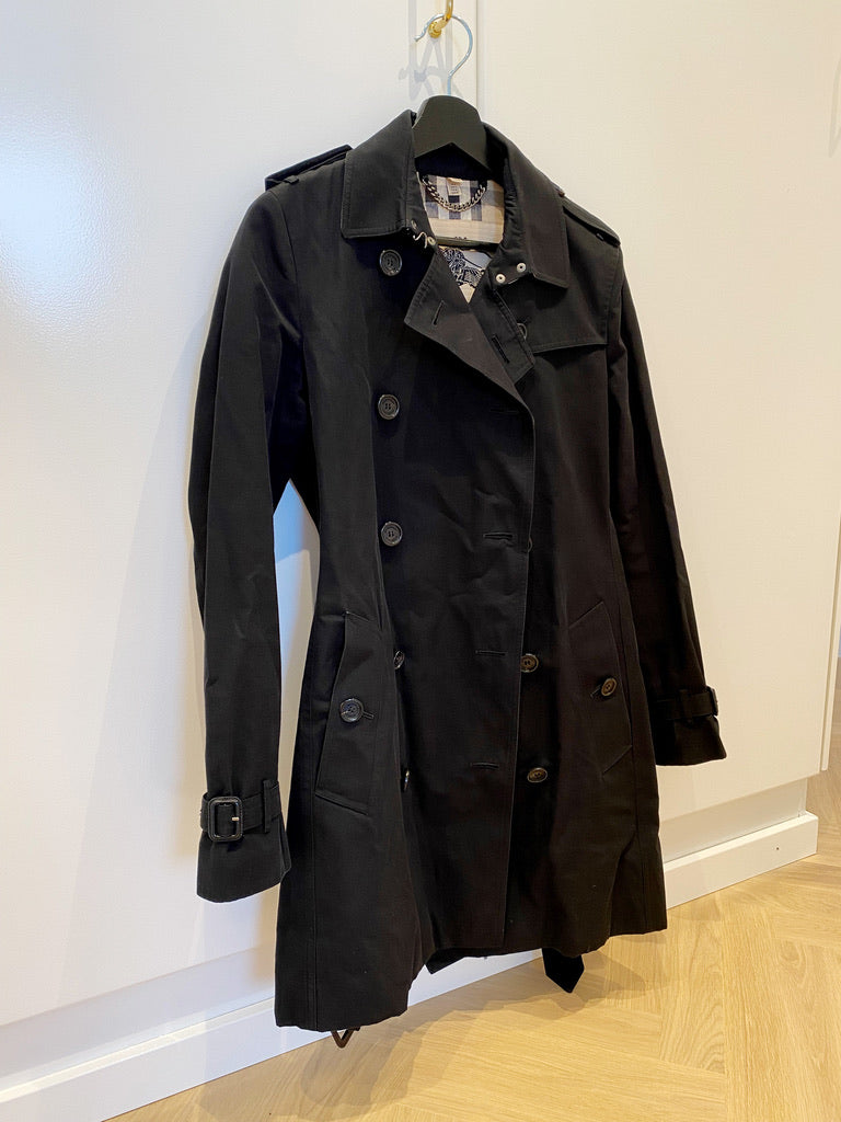 Burberry Trenchcoat/Jakke - Str Uk8/Us6/ It40 - Passer ca S/Lille M