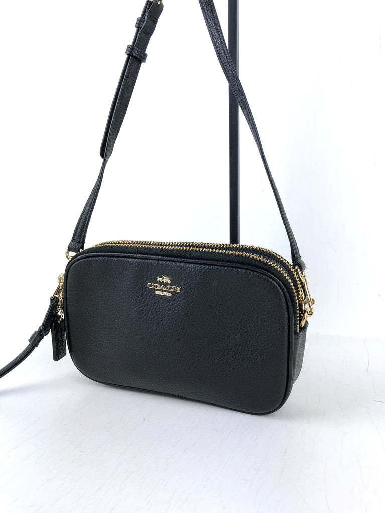 Coach New York Taske - Sort Med Guldhardware