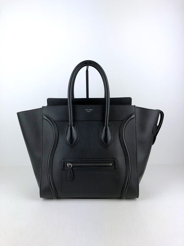 Celine Mini Luggage Handbag - Sort