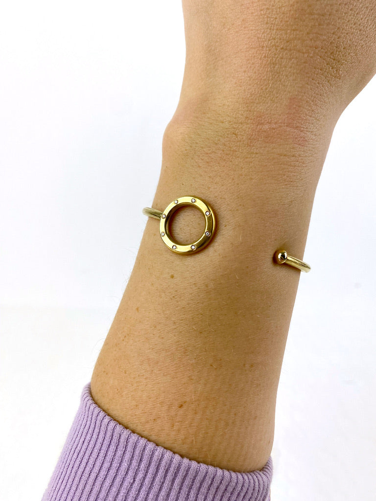 Anello Armbånd - 18 Karat Guld Med Diamanter (Nypris ca 39.900 kr)