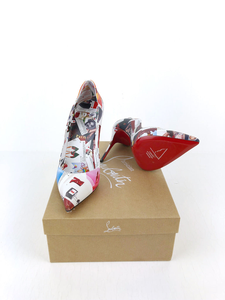 Christian Louboutin stiletter - Hot Chic 100 - Str 39,5