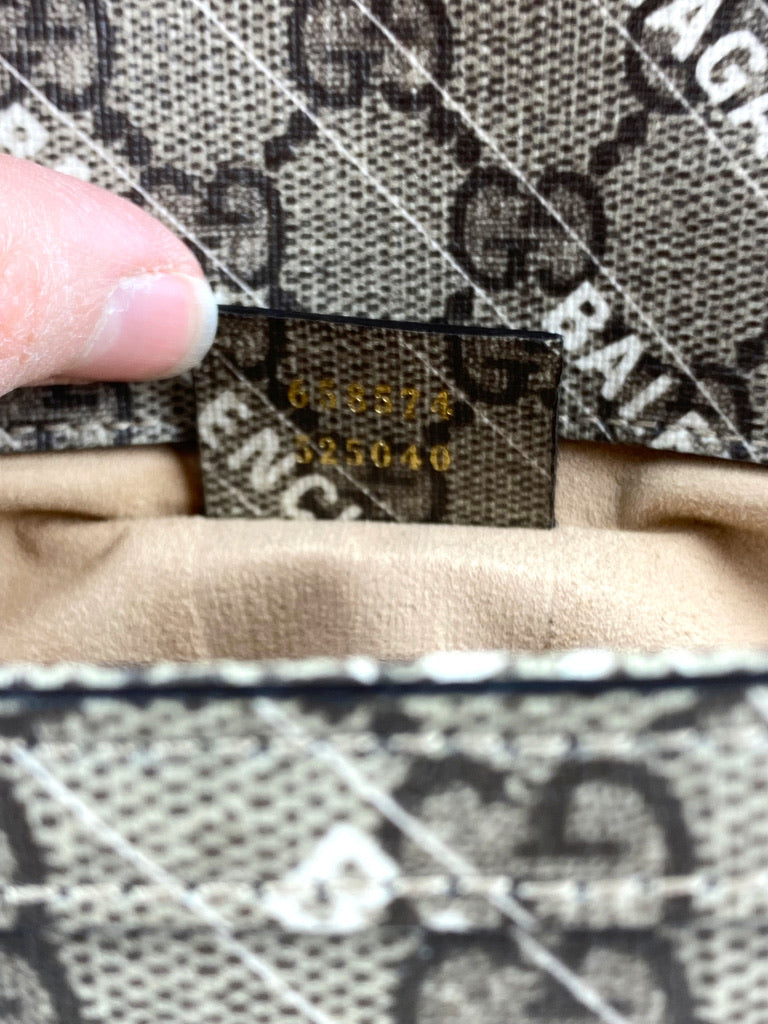 Gucci X Balenciaga Monogram Bag - (Nypris 18.750 kr)