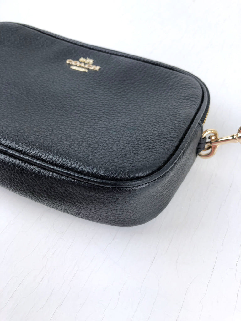 Coach New York Taske - Sort Med Guldhardware
