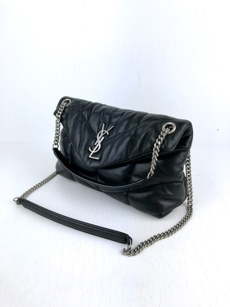 Saint Laurent Puffer Small Bag/Taske - Sort