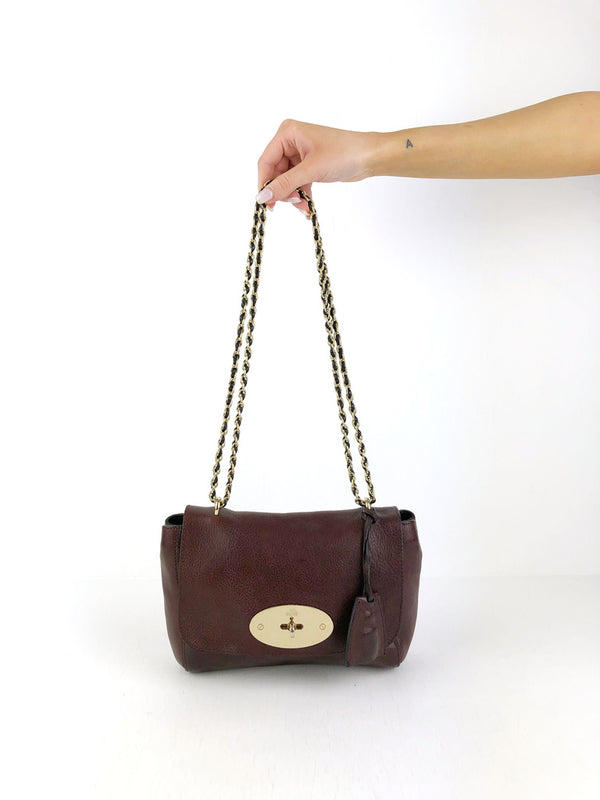 Mulberry Lily Taske  - Oxblood