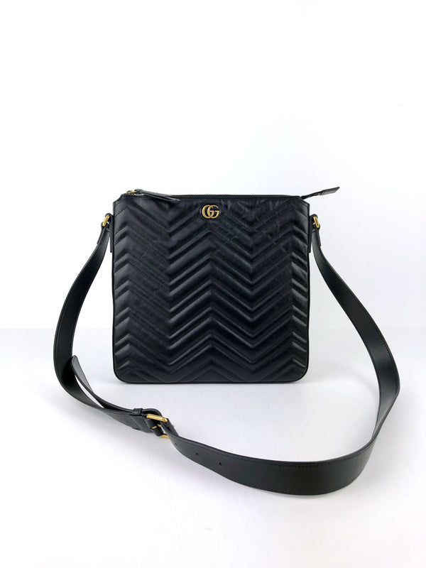 Gucci GG Marmont Messenger Bag/Taske Sort