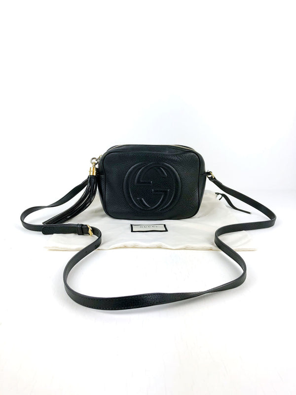Gucci Soho Crossbody Taske - Sort