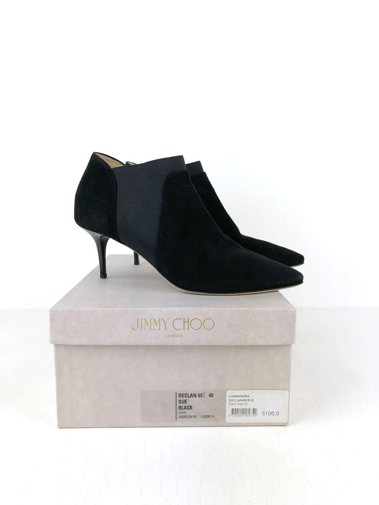 Jimmy Choo Ankle Boots - Str 40 - (Nypris 5.100 kr)