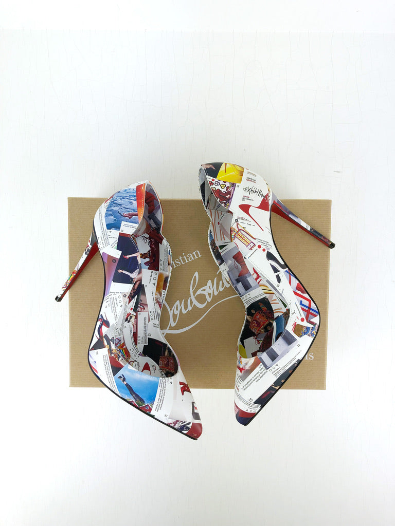 Christian Louboutin stiletter - Hot Chic 100 - Str 39,5