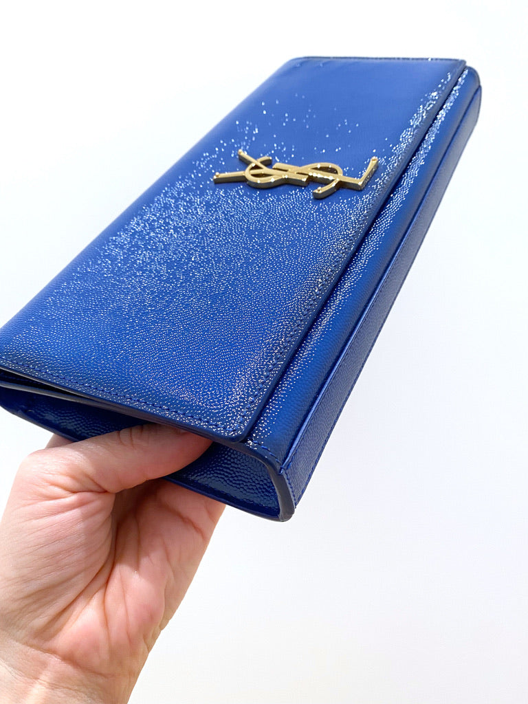 Saint Laurent Clutch - Blå
