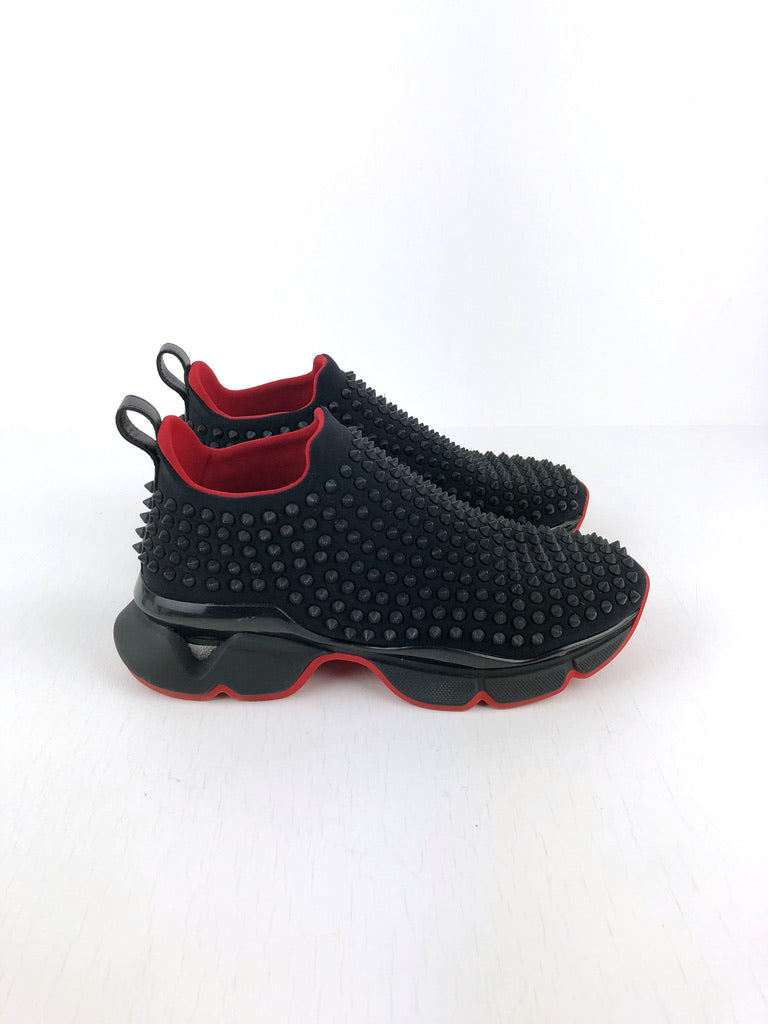 Christian Louboutin Spike Sok Sneakers - Str 39