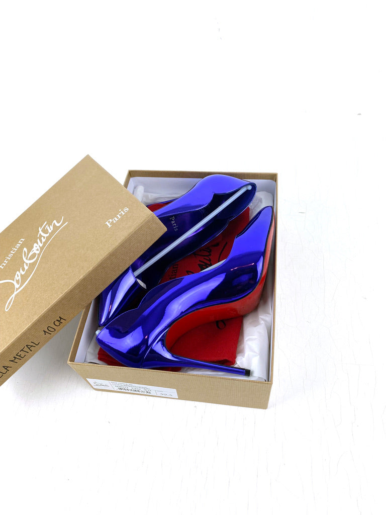 Christian Louboutin Stiletter - Hot Chic 100 Elektra  - Str 39,5