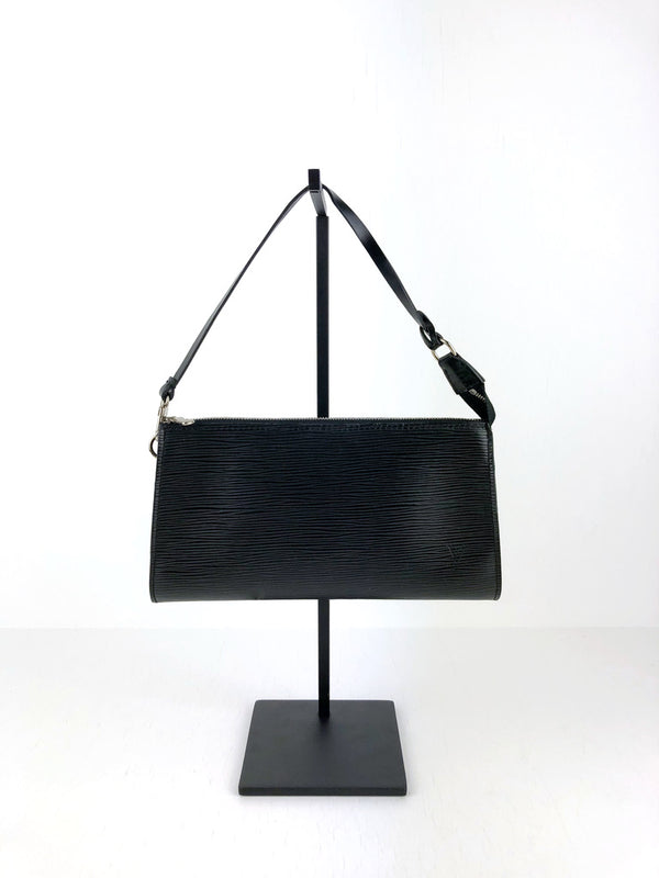 Louis Vuitton Epi Pochette Taske - Sort