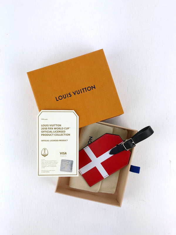 Louis Vuitton Denmark Luggage Tag - Limited Fifa World Cup 2018.