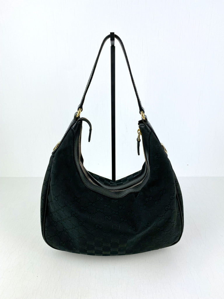 Gucci Monogram Taske - Sort