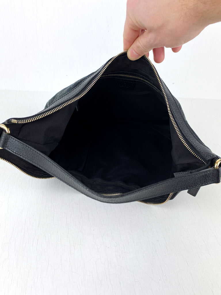 Gucci Monogram Taske - Sort