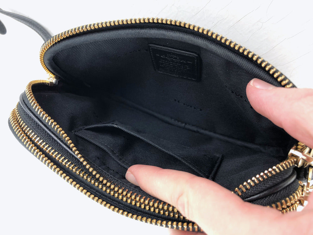 Coach New York Taske - Sort Med Guldhardware