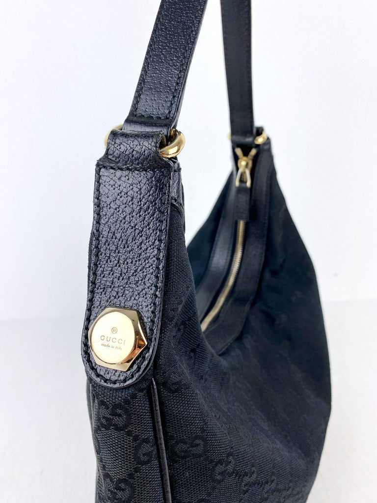 Gucci Monogram Taske - Sort
