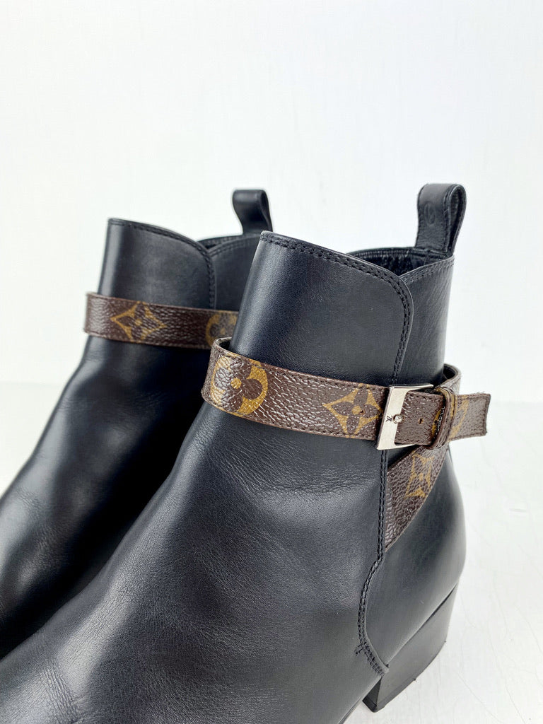 Louis Vuitton Ankle Boots - Str 37,5