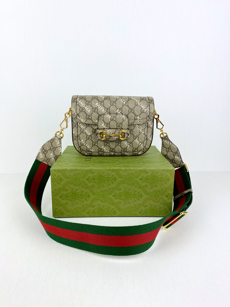 Gucci X Balenciaga Monogram Bag - (Nypris 18.750 kr)