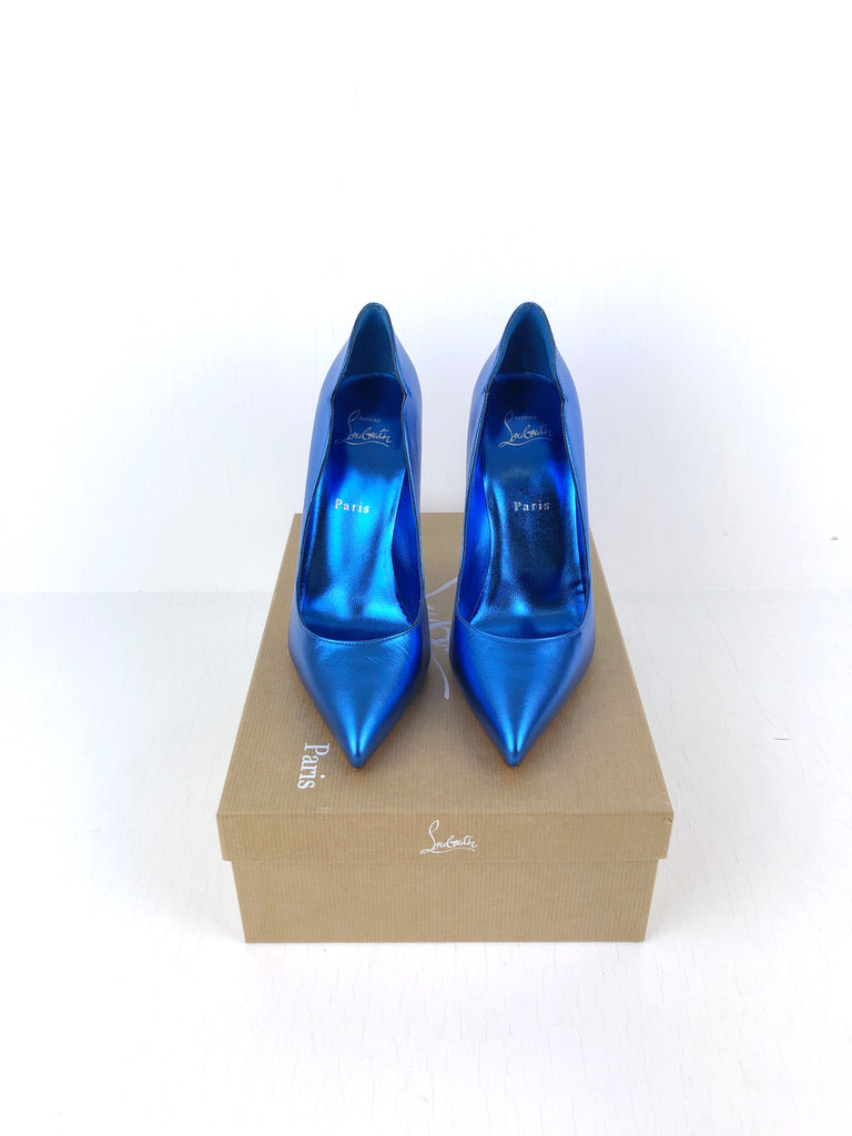 Christian Louboutin - Hot Chic 100 Patent Laminato/Lining - Str 39,5