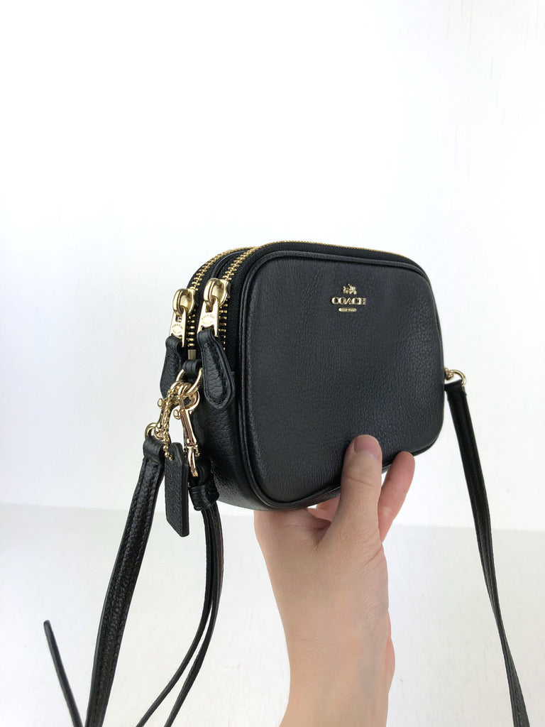Coach New York Taske - Sort Med Guldhardware