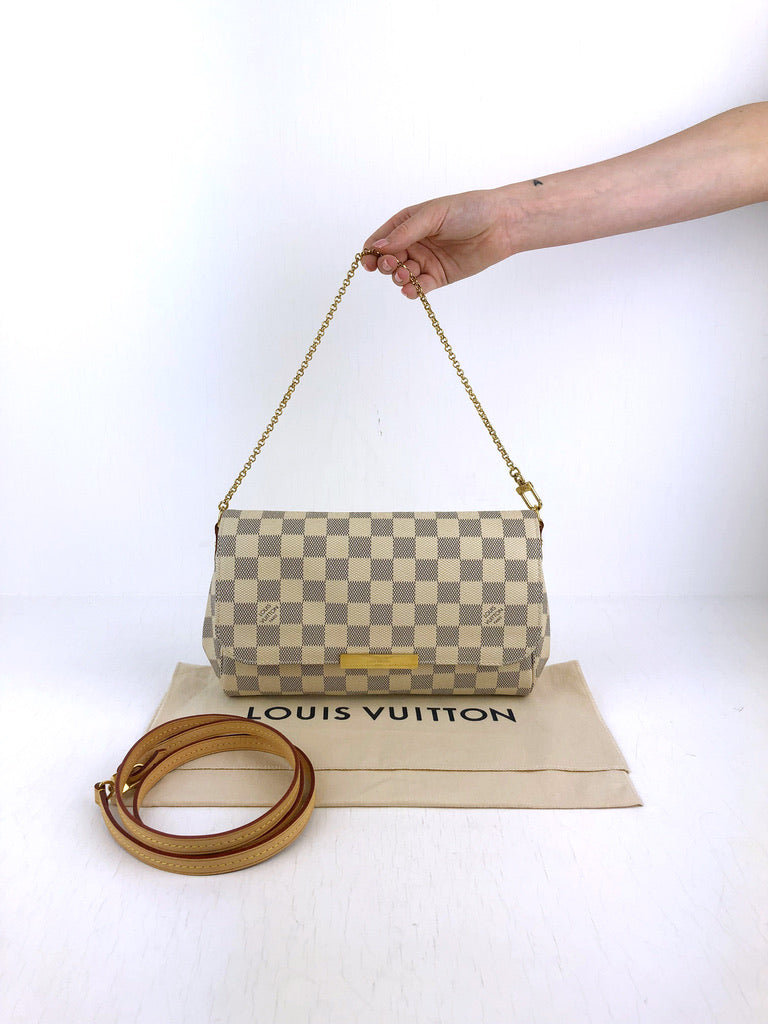 Louis Vuitton Favorite Damier Azur Bag - Taske
