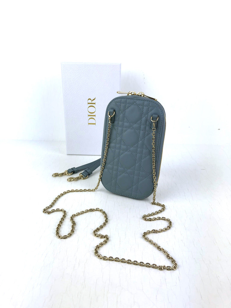 Dior Lille Taske/Lady Dior Phone Holder