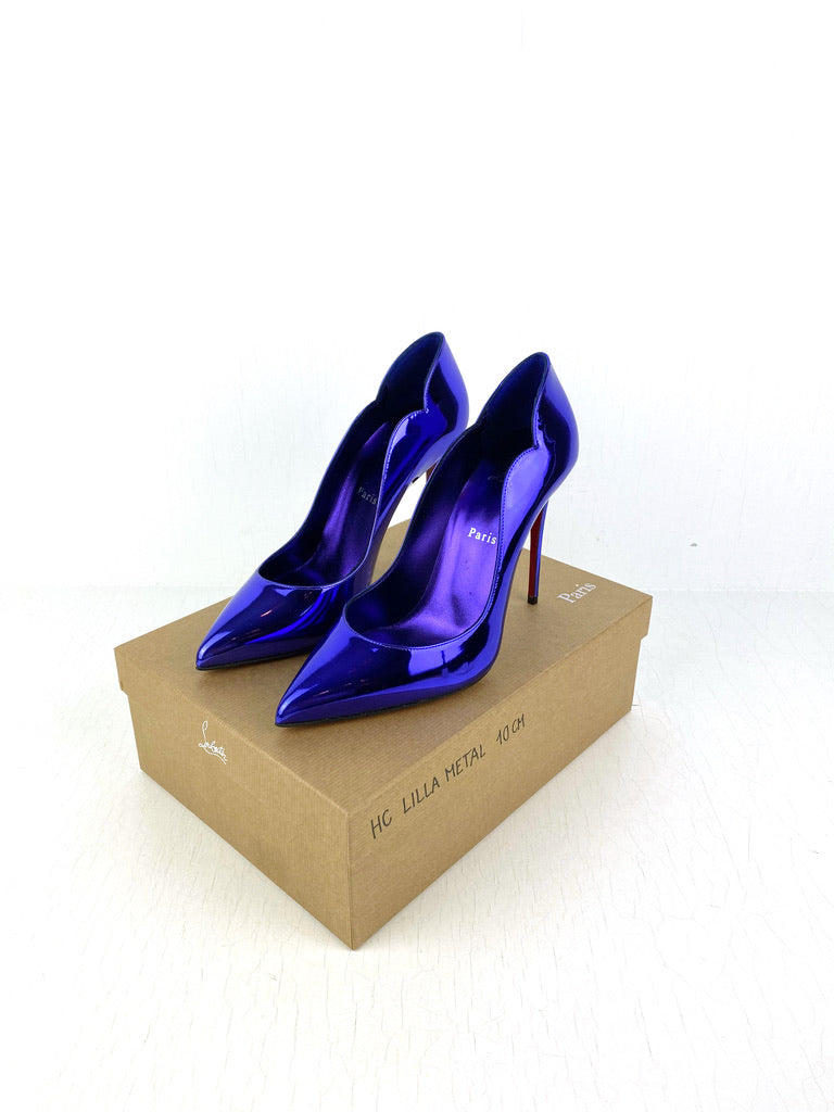 Christian Louboutin Stiletter - Hot Chic 100 Elektra  - Str 39,5