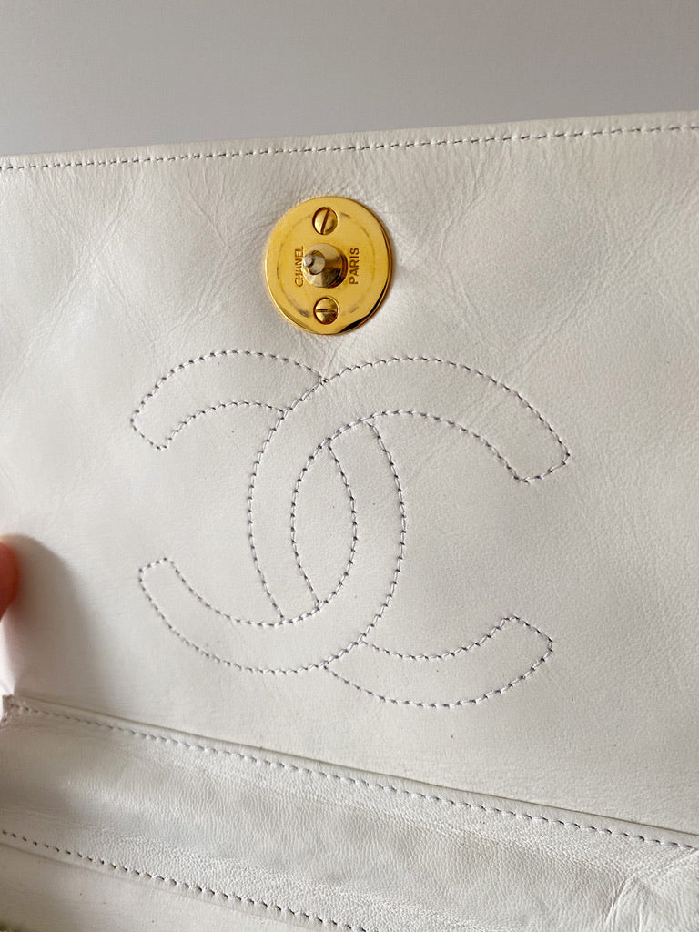 Chanel Vintage Taske - Hvid