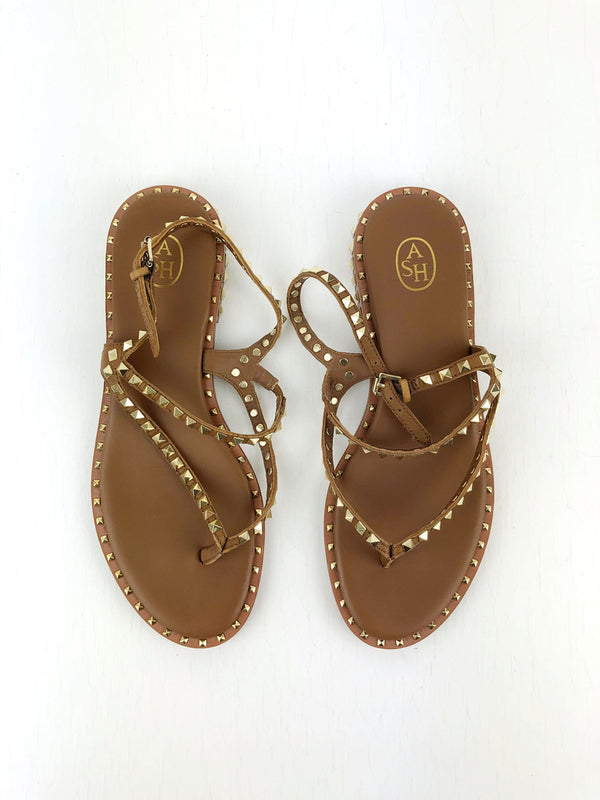 Sandaler Brune Med Nitter - Str 40