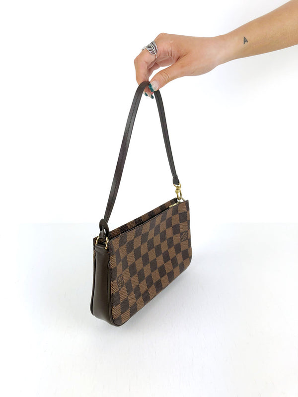 Louis Vuitton Pochette Taske Damier Ebene