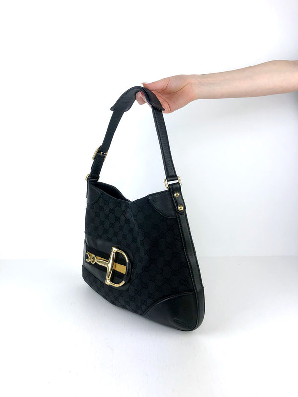 Gucci Taske Monogram - Sort