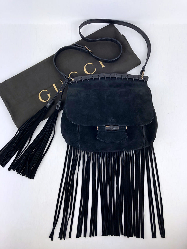 Gucci Taske - Sort Ruskind