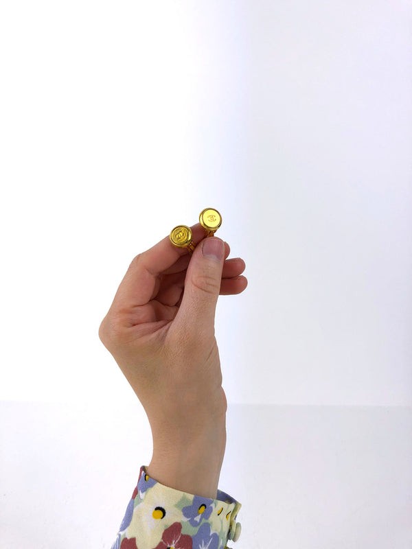 Chanel Vintage Clipseøreringe