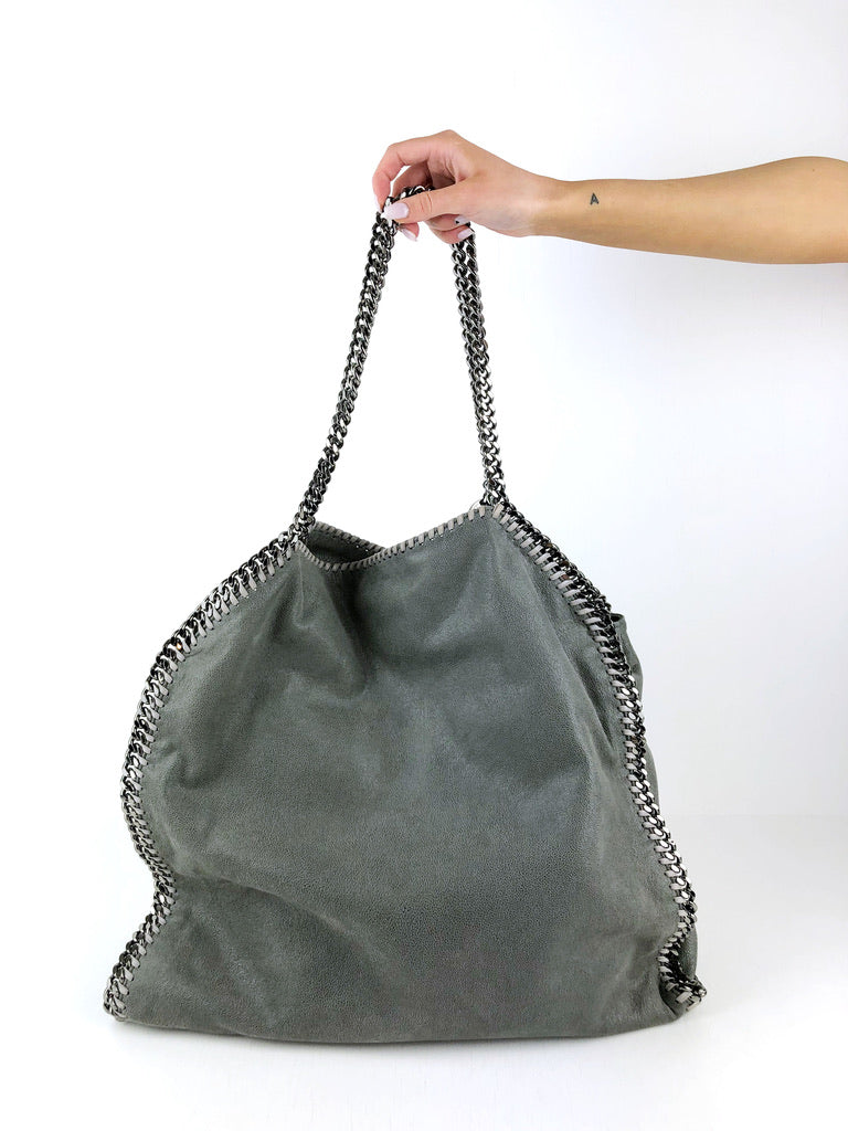 Stella Mccartney Stor Tote Grå
