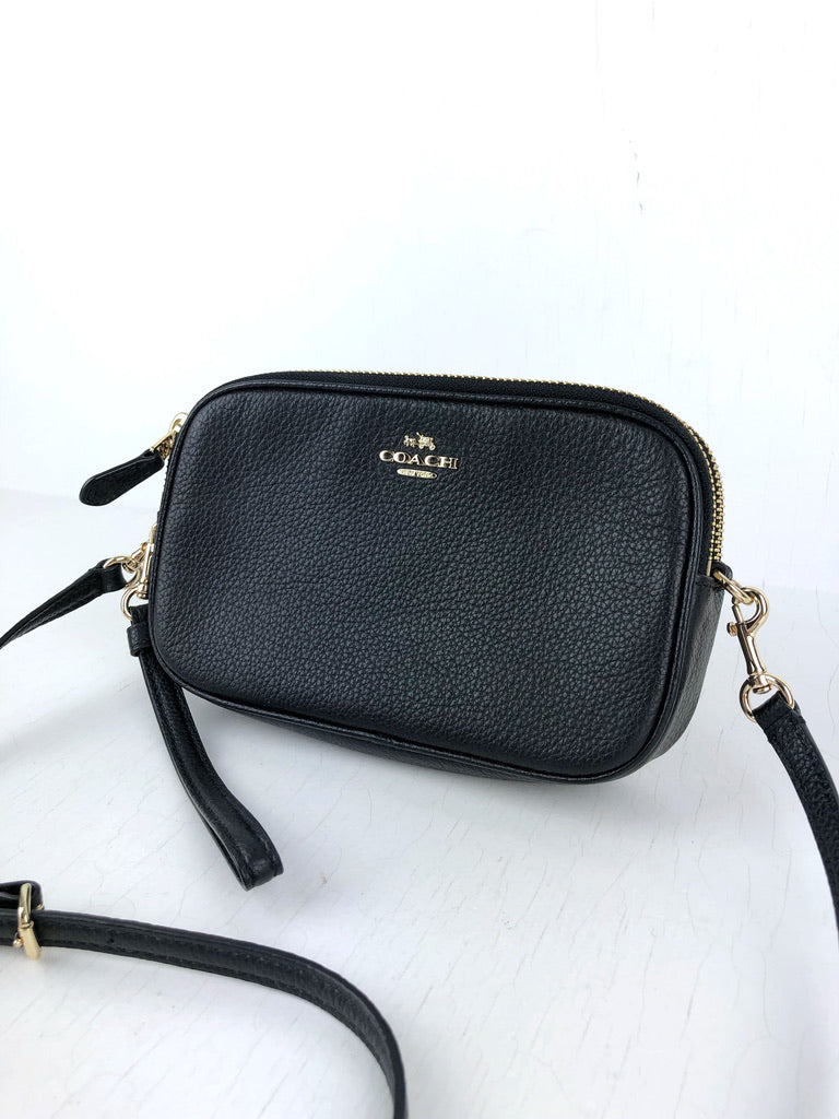 Coach New York Taske - Sort Med Guldhardware