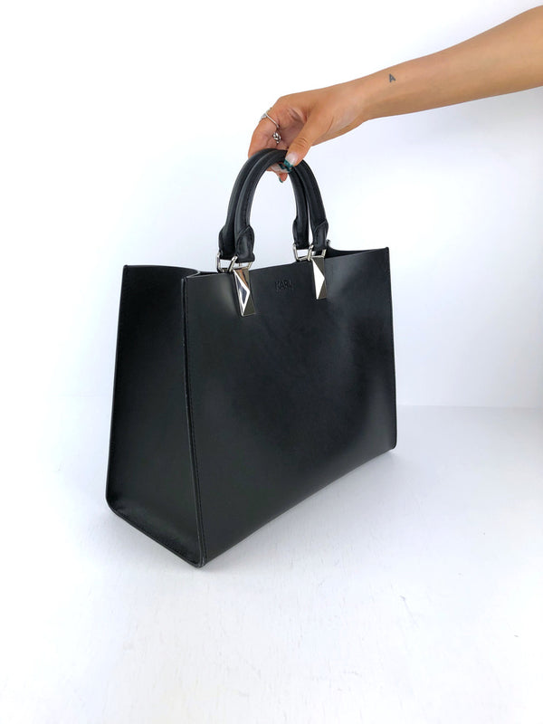 Karl Lagerfeld Taske inkl. lille clutch