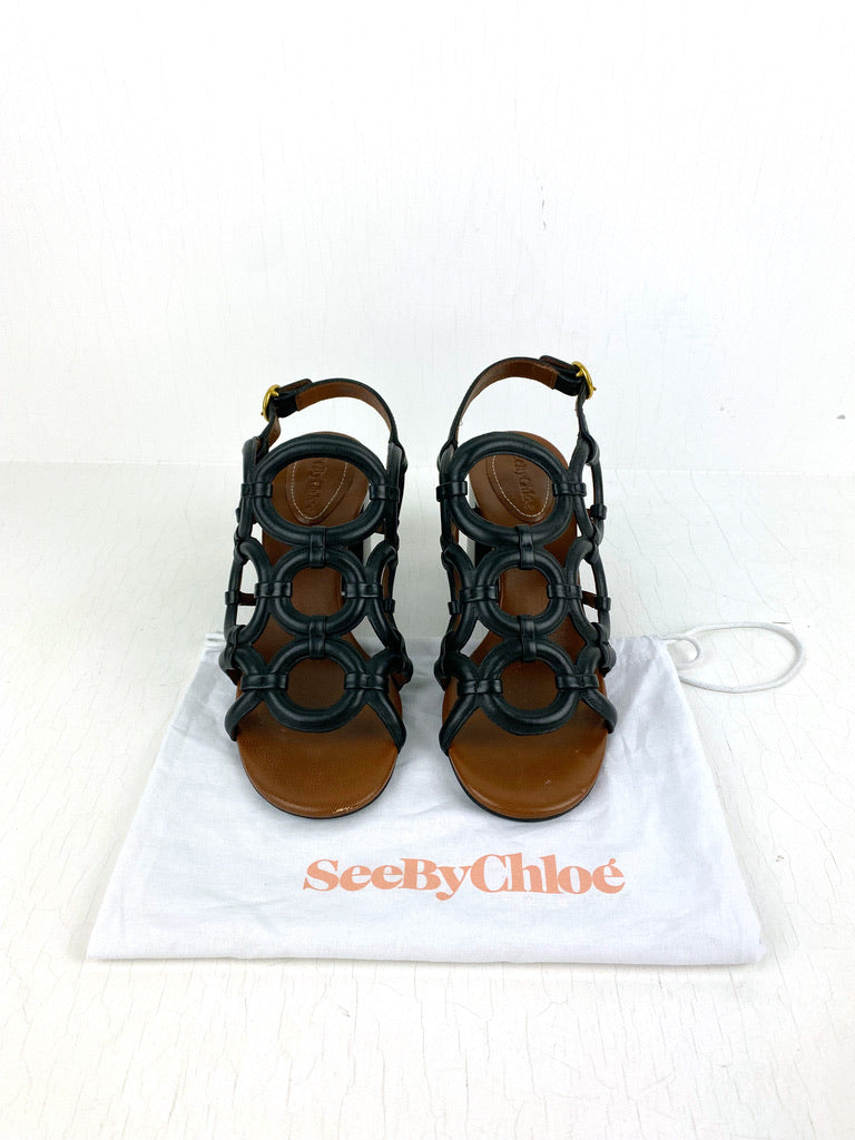 See By Chloé Sandaler Med Hæl - Str 38