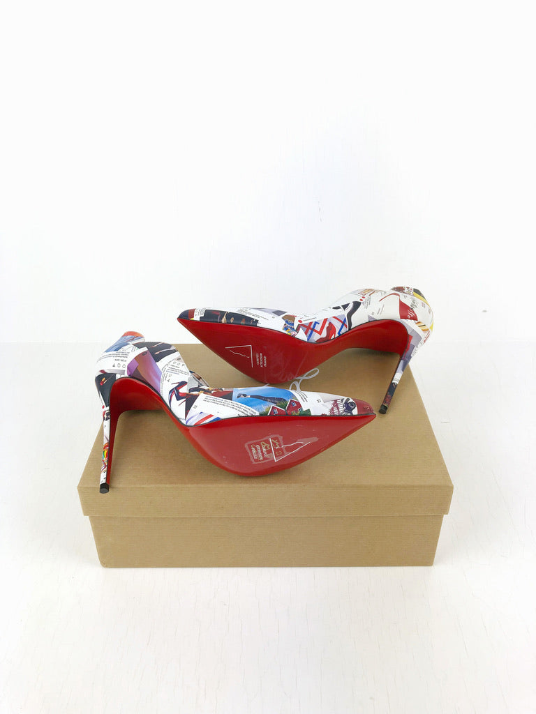 Christian Louboutin stiletter - Hot Chic 100 - Str 39,5