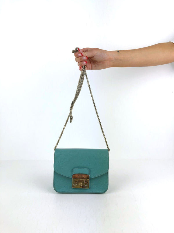 Furla Taske - Turkis Blå