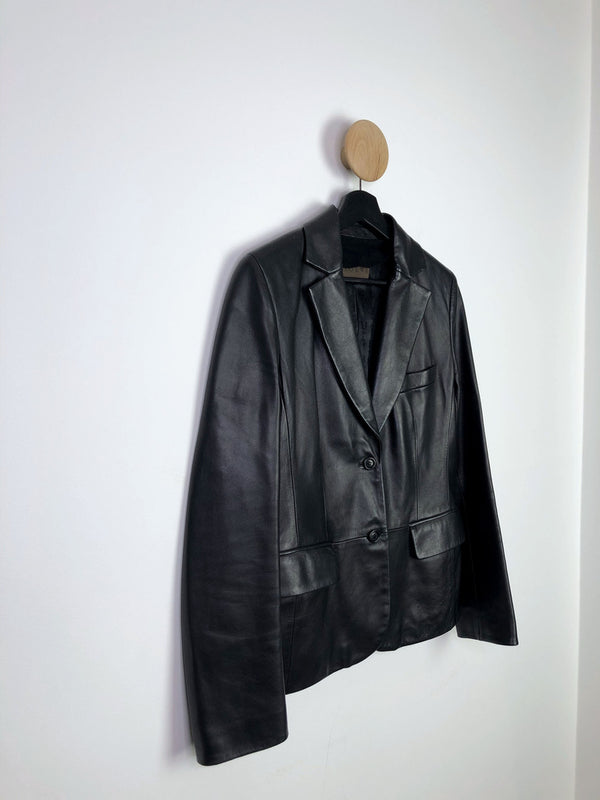 Loewe Læder blazer - Str 40 (Lille i størrelsen)