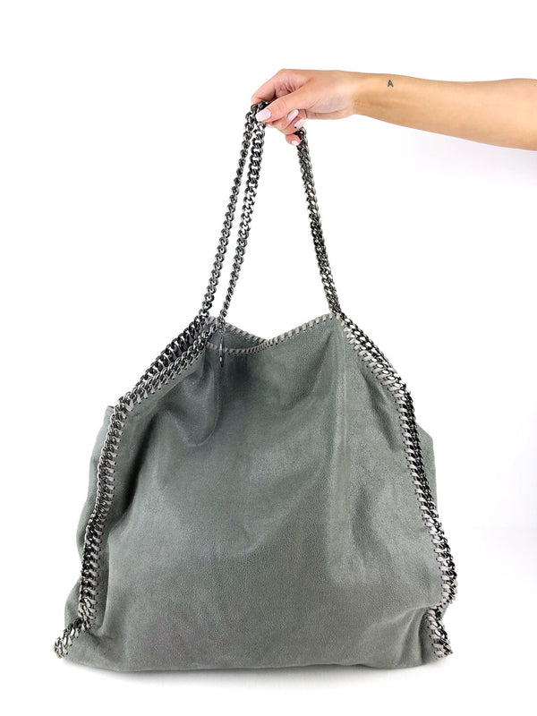 Stella Mccartney Stor Tote Grå